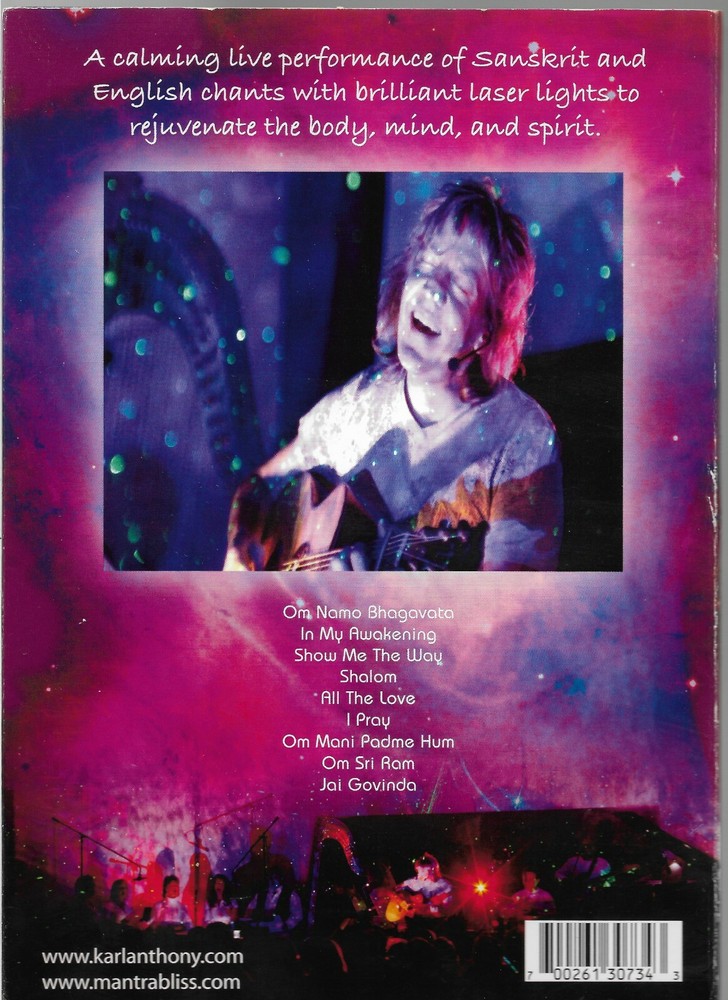Mantra * by Karl Anthony (DVD, 2011) Original Signed