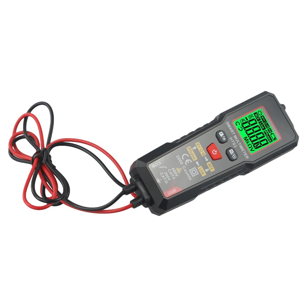 HT93 Smart Multimeter for Electrical Testing with Handheld NCV DETECTION