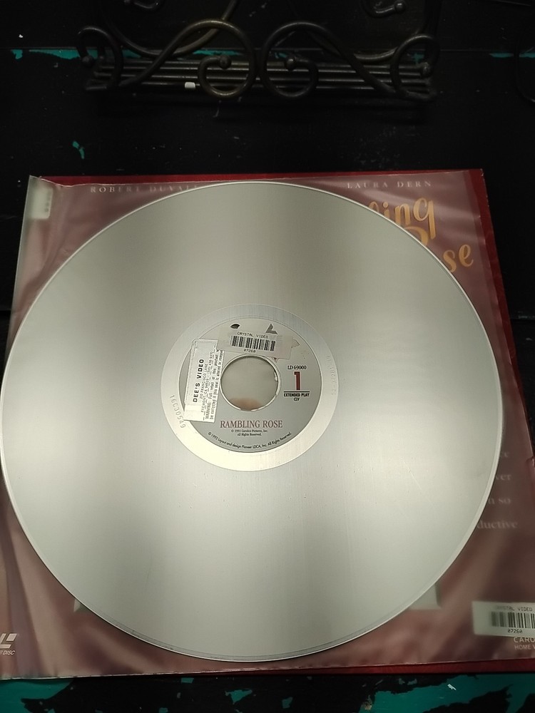 Rambling Rose (1991) Laserdisc