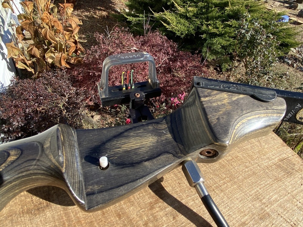 Bear Alaskan Compound Bow Heavy Draw Weight Beautiful Laminated Riser