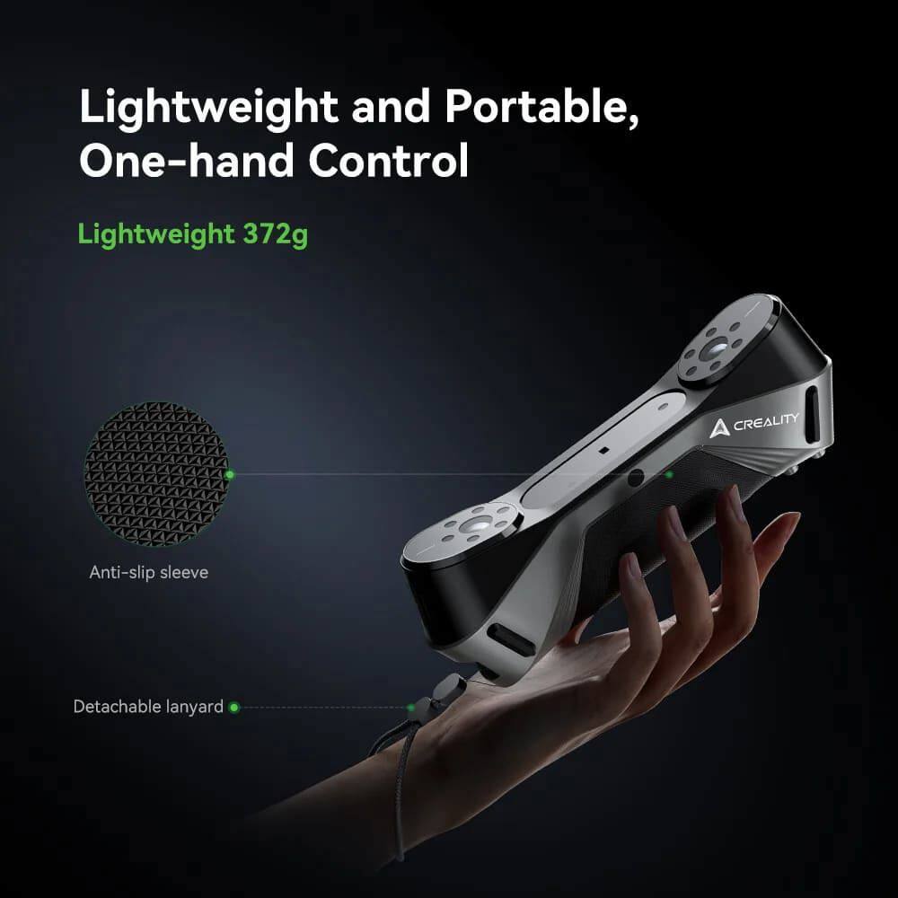Creality CR-Scan Raptor 3D Scanner Multiple-line Blue&NIR 24-Bit Fast Full-Color