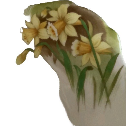 Shelley China Daffodil Handled Cake Plate