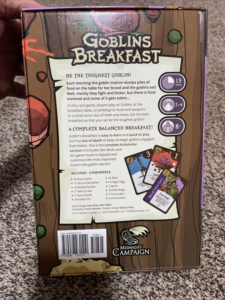 Midnight Campaign Card Game Goblins Complete Meal