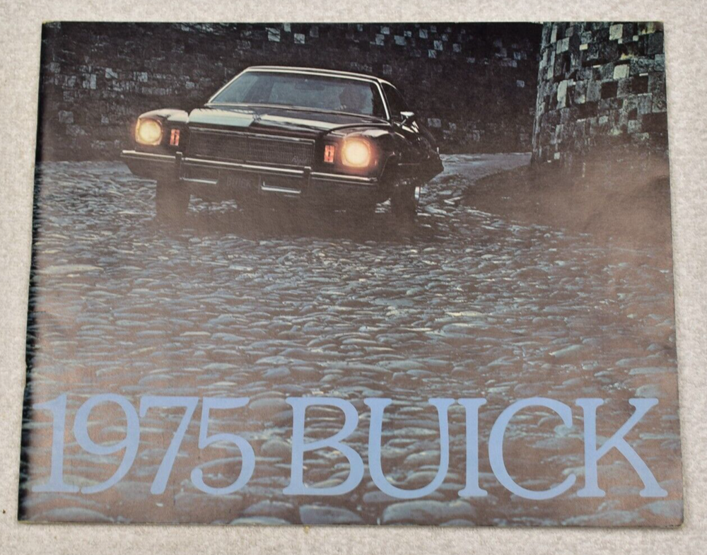 1975 BUICK SALES BROCHURE