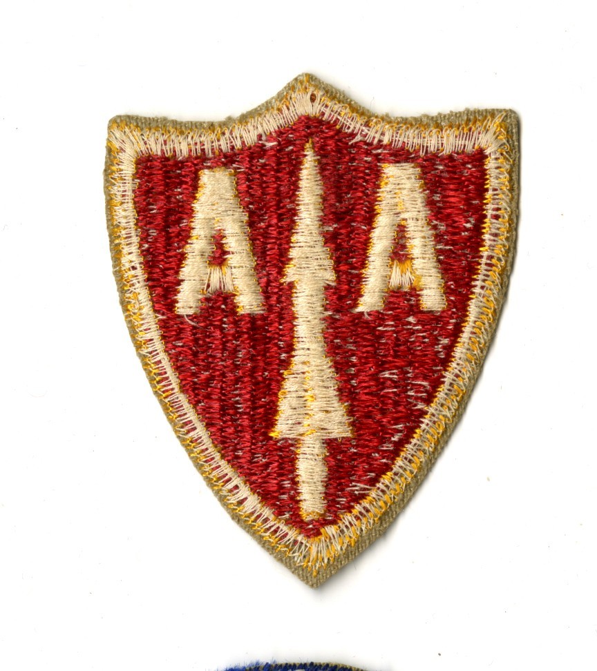 Antiaircraft Command and Missile Command White Back Patch