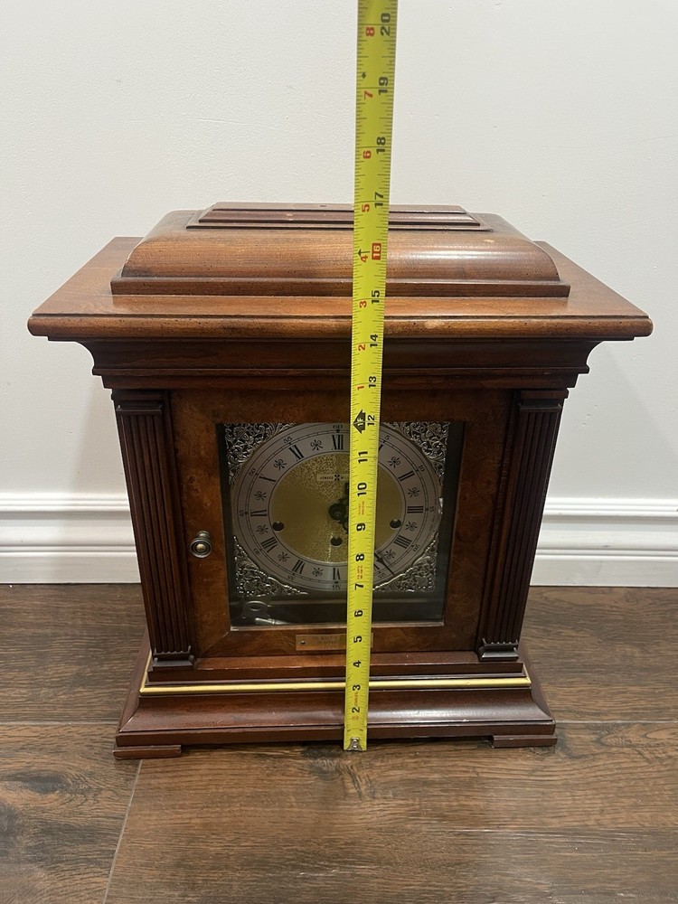 Howard Miller Thomas Tompion Mantel Clock Missing Some Pieces