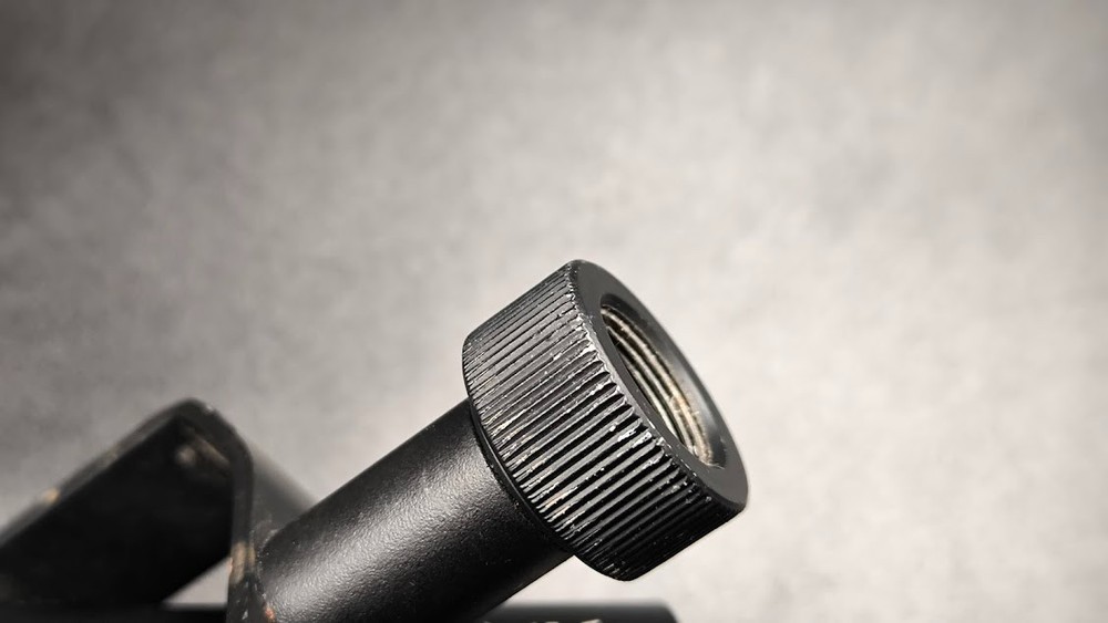 Record MC-82 Microphone Used Working Black