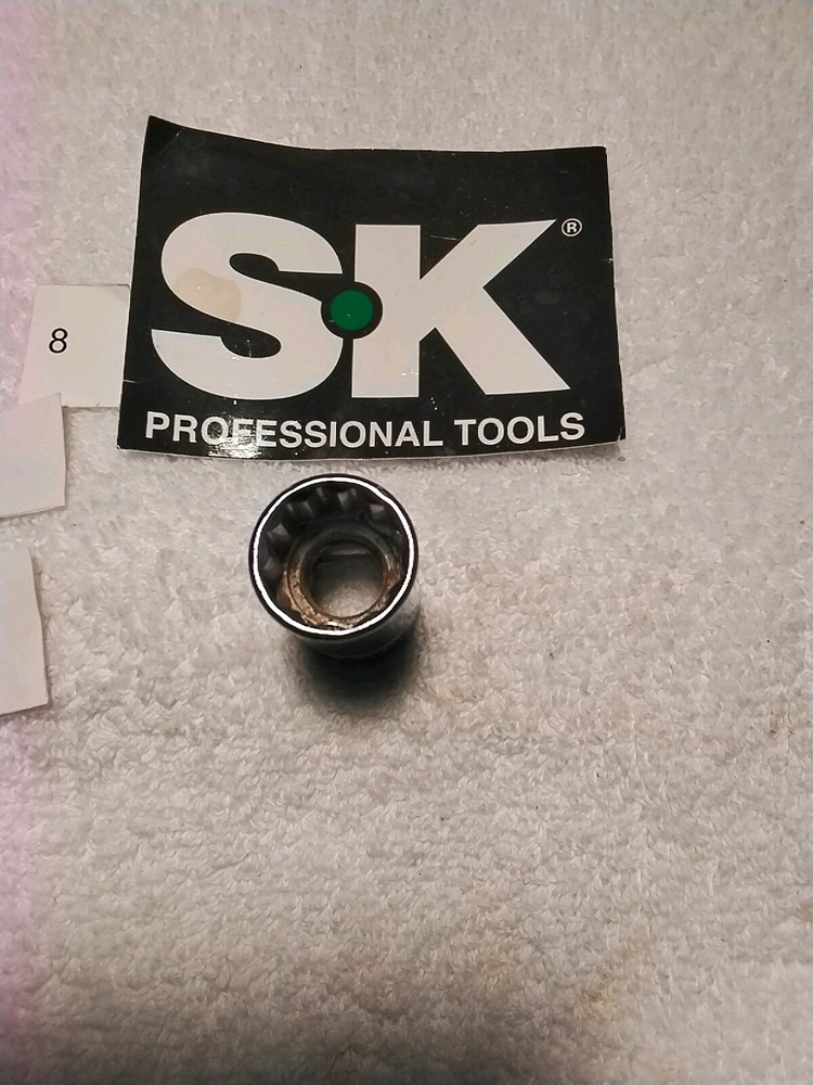 S-K-40316 1/2" DRIVE 16mm 12pt SOCKET USA 🇺🇸