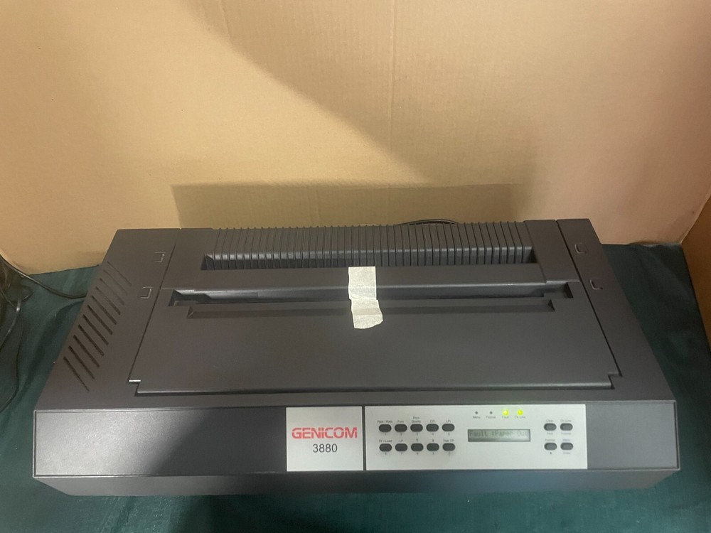 Genicom 3880 Dot Matrix Printer 3880D0200-CA