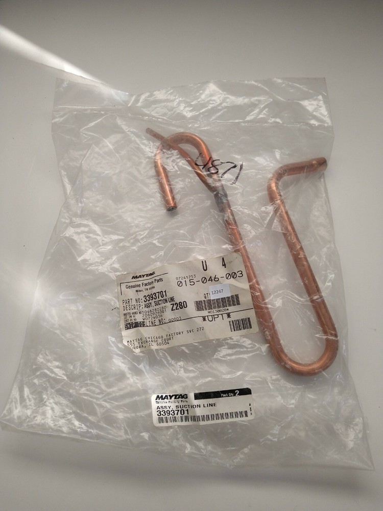 Maytag Suction Line Assembly 3393701