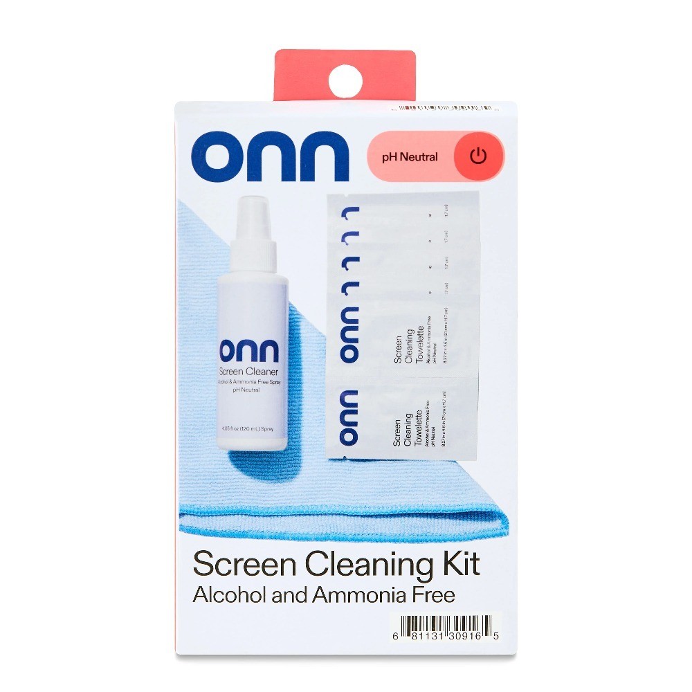 Screen Cleaning Kit with Microfiber Cloths and Cleaning Solution for