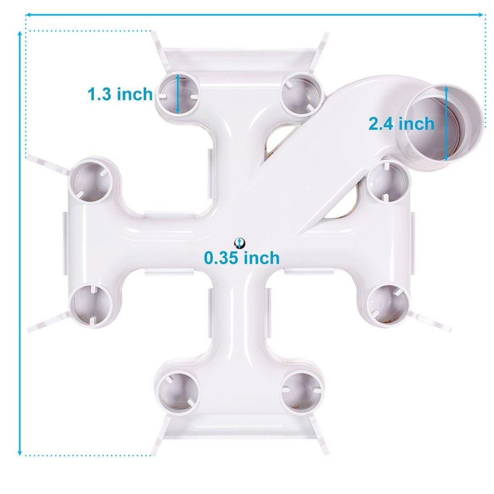 Manifold Assembly Replacement for #DEX2400C, DE4820, DE6020 DE Filter Manifold