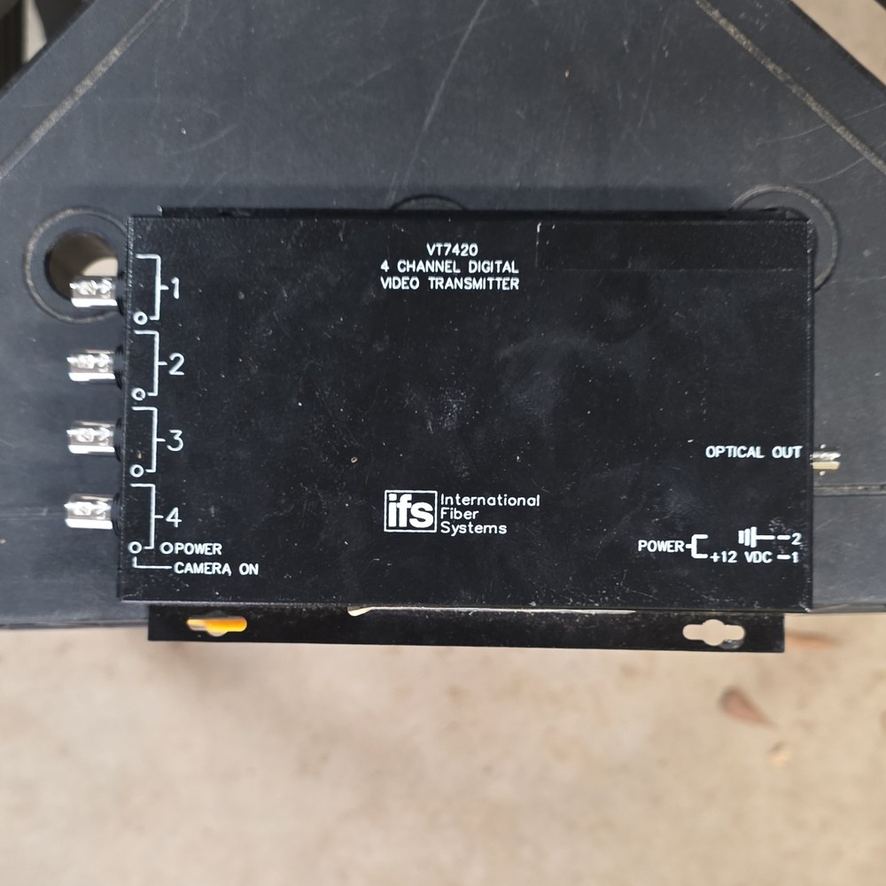 IFS VT7420 4 Channel Digital Video Transmitter Control Panel Keypad