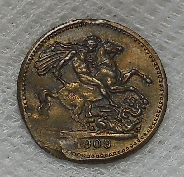 1909 KING EDWARD VII TOKEN