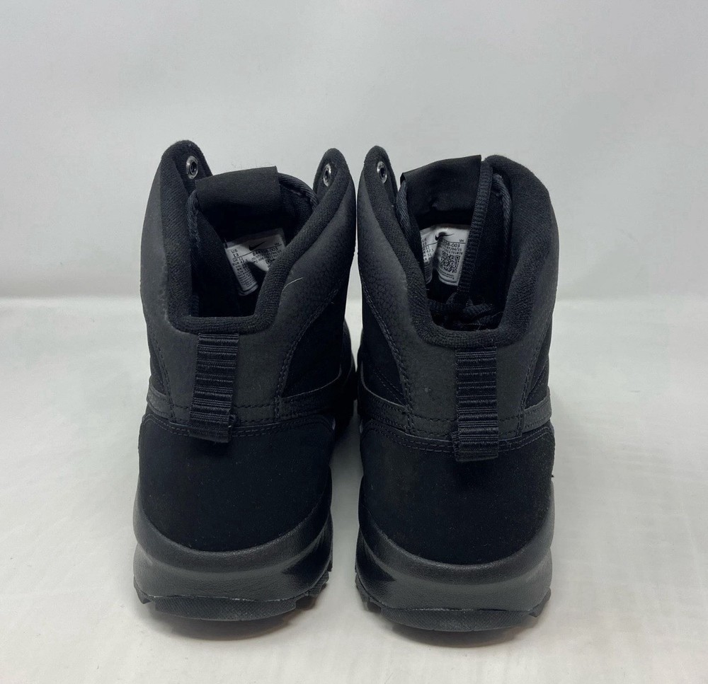 Nike Manoadome Black Sneaker Boots, Size 10 844358-003
