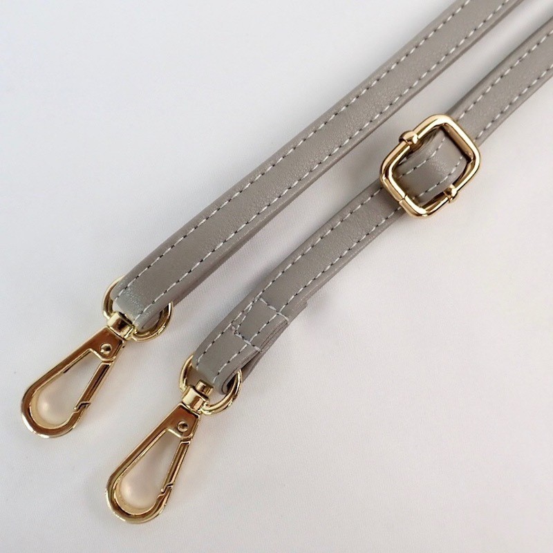 Shoulder Strap (Light Gray) Cotton Raffia