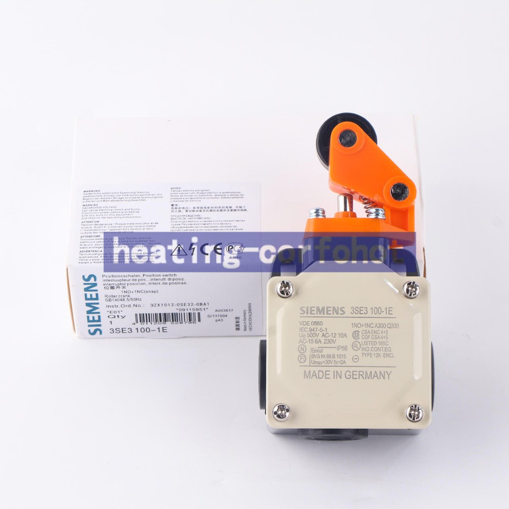 1piece NEW SIEMENS 3SE3100-1E Limit Switch