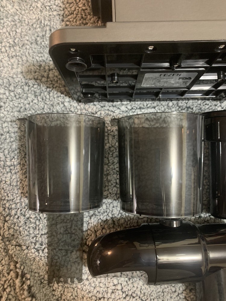 Fezen Slow Masticating Juicer Extractor. Cole Press Juicer With 2 Speed Modes