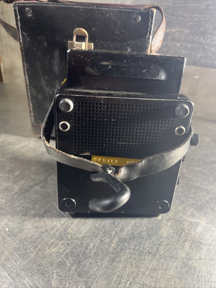 Vtg Weston Electrical Instrument AC Voltmeter Zero Corrector Model 433 With Case