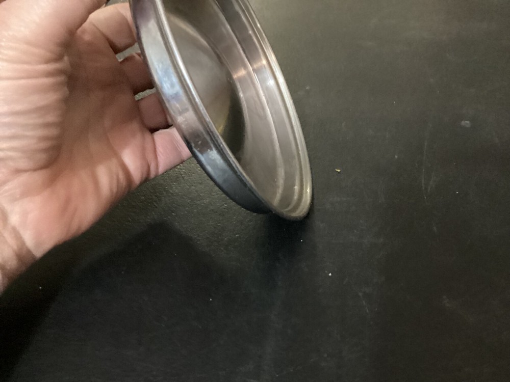 Silver Color Metal Lid with Long Rectangle Handle to Something
