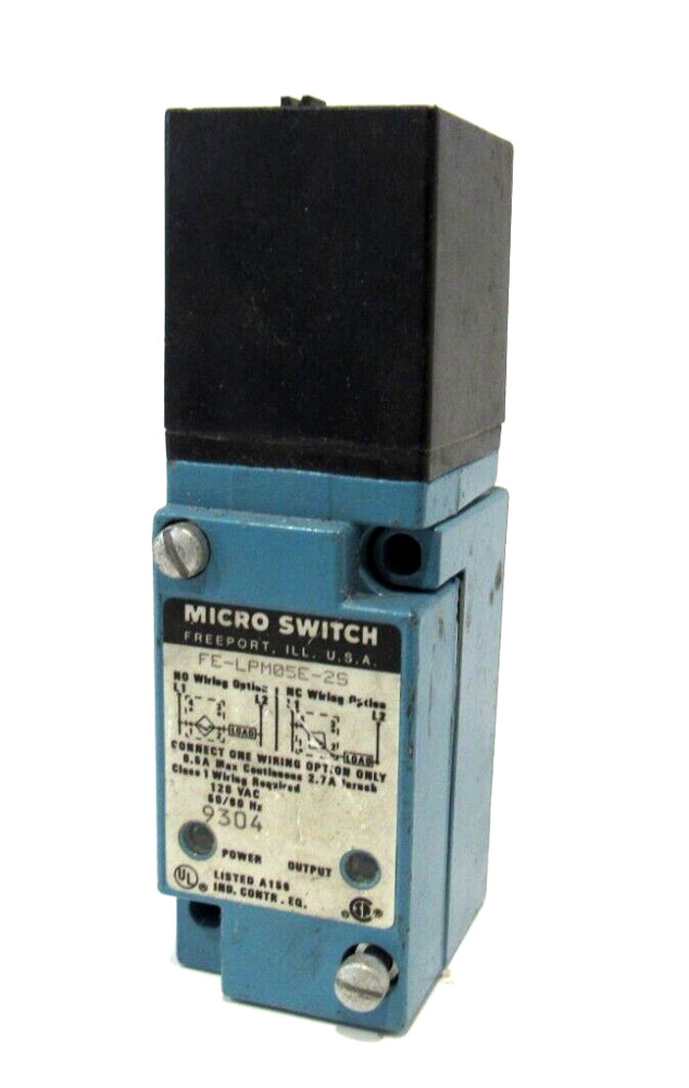 USED HONEYWELL MICROSWITCH FE-LPM05E-2S LIMIT SWITCH FELPM05E2S