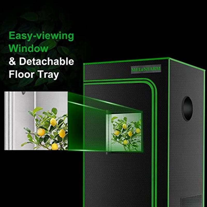 Indoor Planting Tent Multiple Uses Easy Install Operate Clear Observation Window