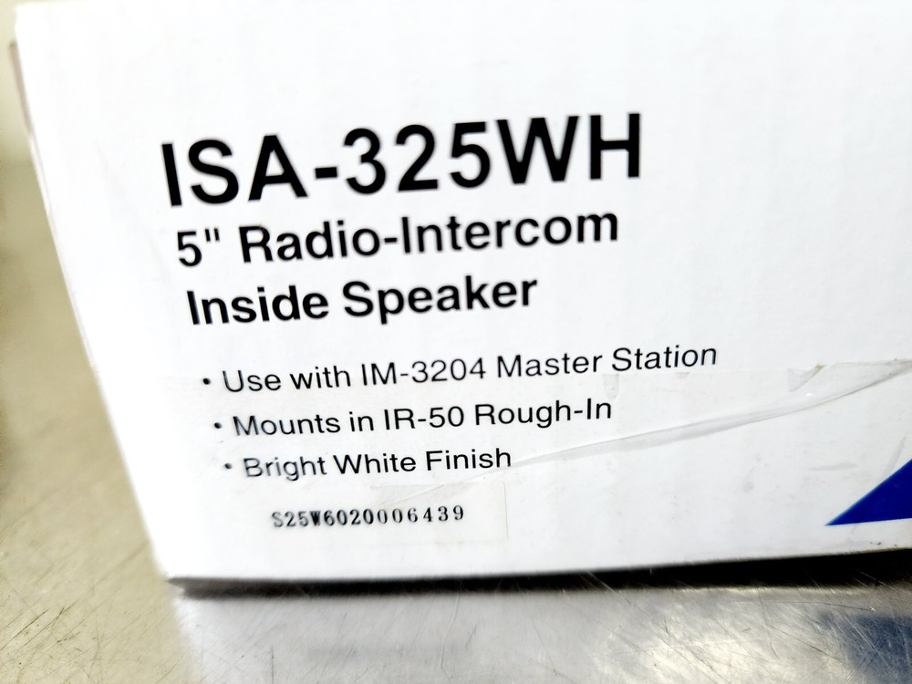 Nutone ISA-325WH Inside Radio Intercom 5" Speaker