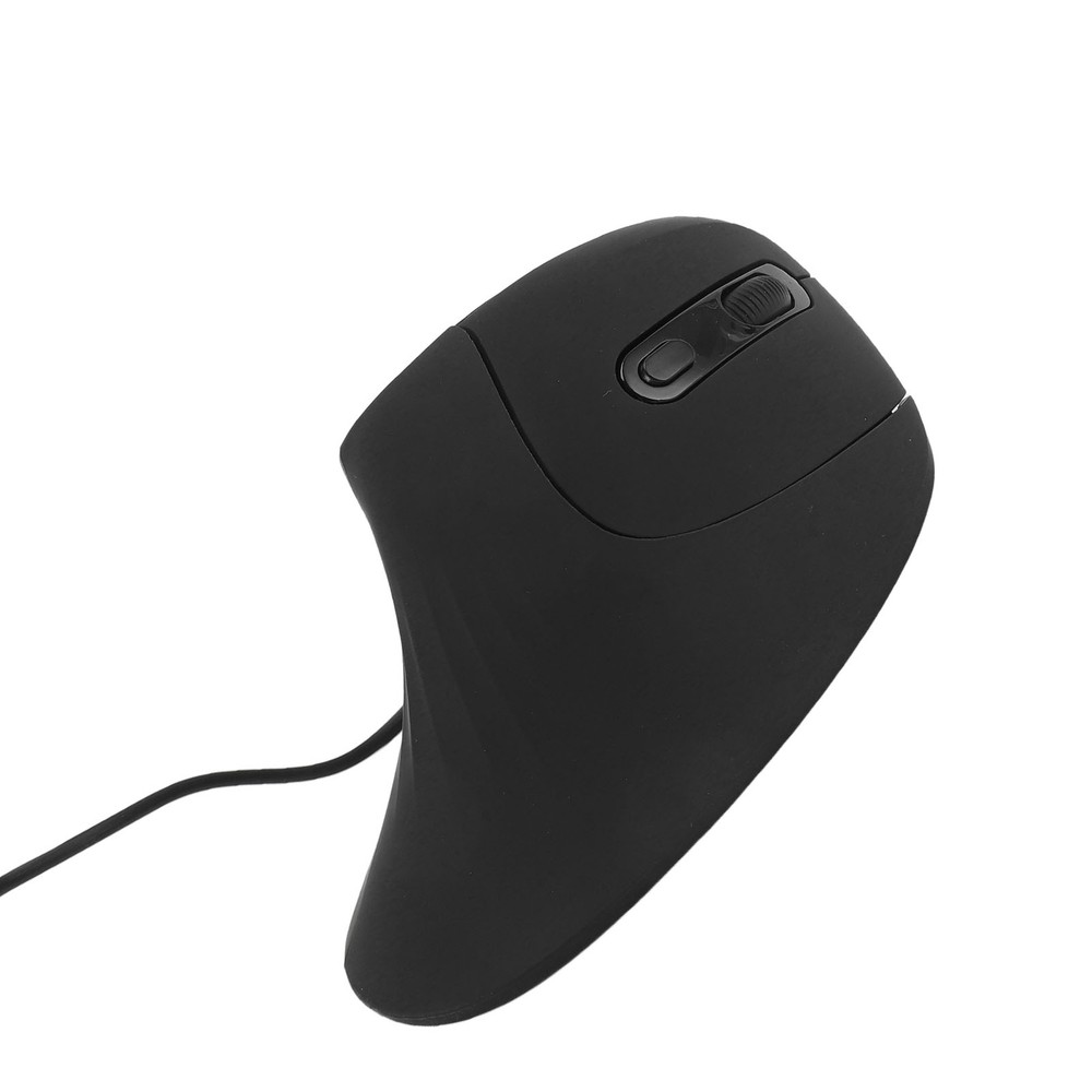 New USB Vertical Wired Mouse 4 Adjustable DPI Silent Click Ergonomic Vertical Op