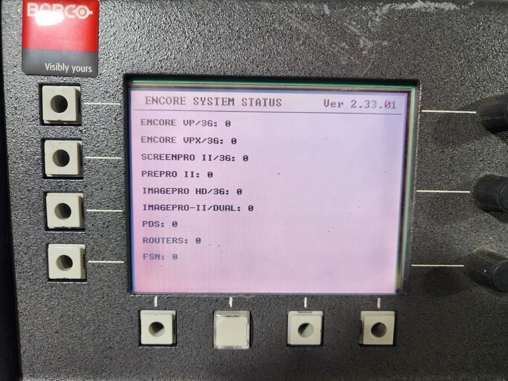 Barco Folsom Encore SC Video Switch Controller