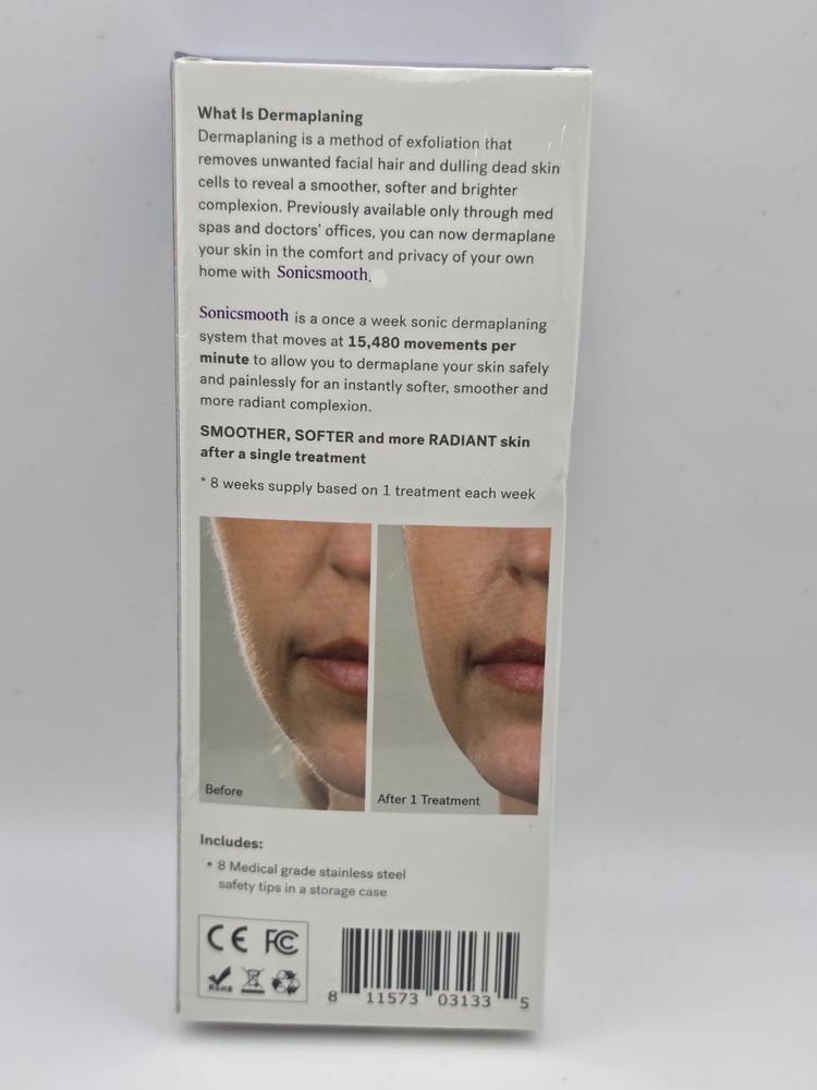 Michael Todd Beauty SONICSMOOTH 8 Safety Tips Replacement Kit Microderm NEW