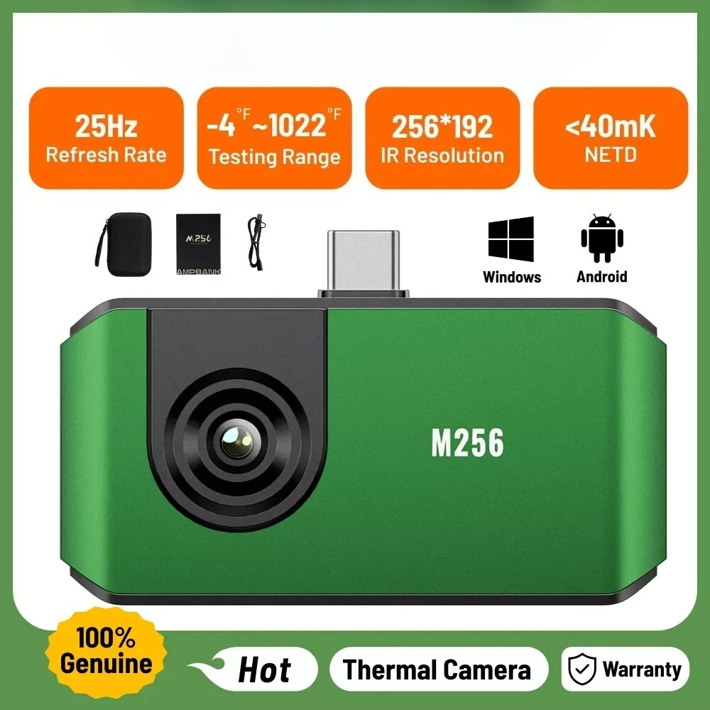 IR High Resolution Thermal Imaging Infrared Camera 4 USB-typeC with 3D Analysis