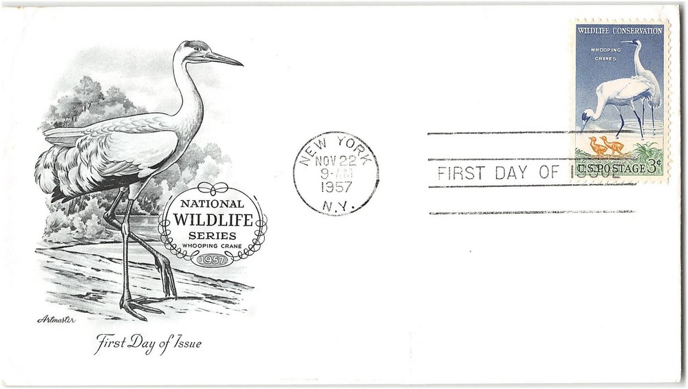 US #1098 First Day Cover (FDC), 1957