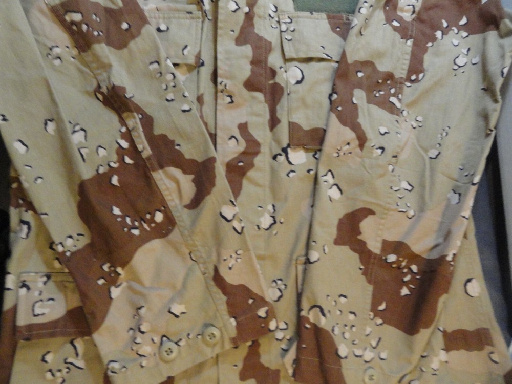 SPECIAL OPERATIONS SF NAVY SEALS DELTA CHOCOLATE CHIP JACKET MEDIUM LONG