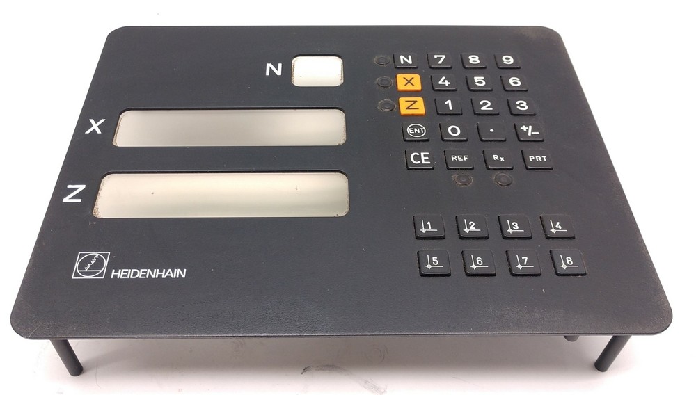 Heidenhain Operator Interface Panel, Three Displays,10-3/8" x 8" x 2-1/8"