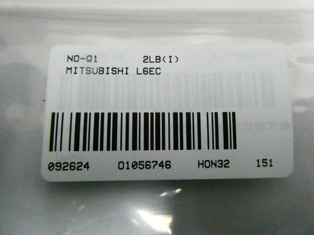 Mitsubishi L6EC Programmable Controller Module 5vdc
