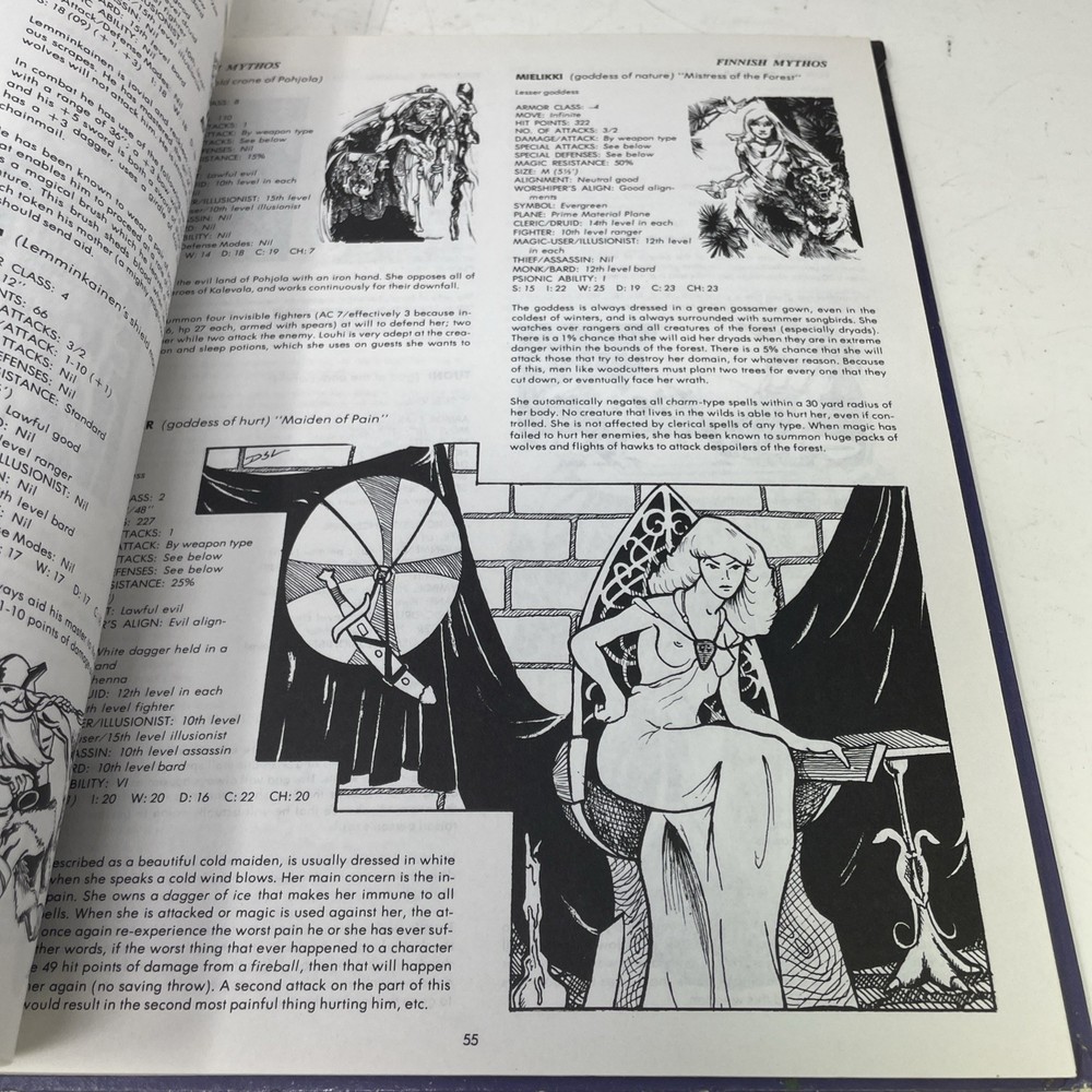 TSR Official Advanced Dungeons & Dragons Legend & Lore Book 1984