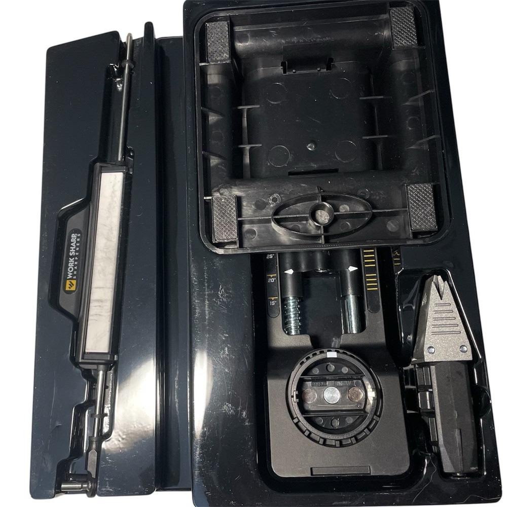 Work Sharp Black ‎Precision Adjust Knife Sharpener WSBCHPAJ - Lightly Used