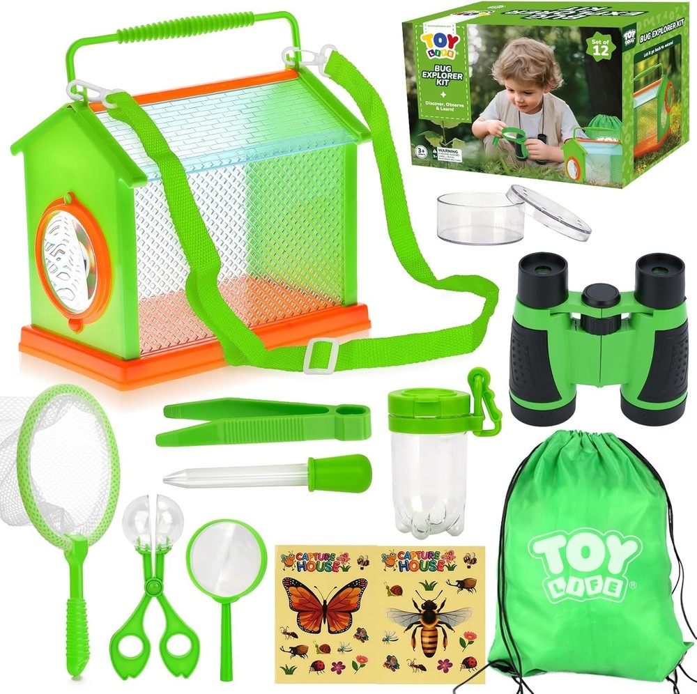 Bug Catcher for Kids, Bug Catching Kit Kids Explorer Kit with Bug Net, Catchi...