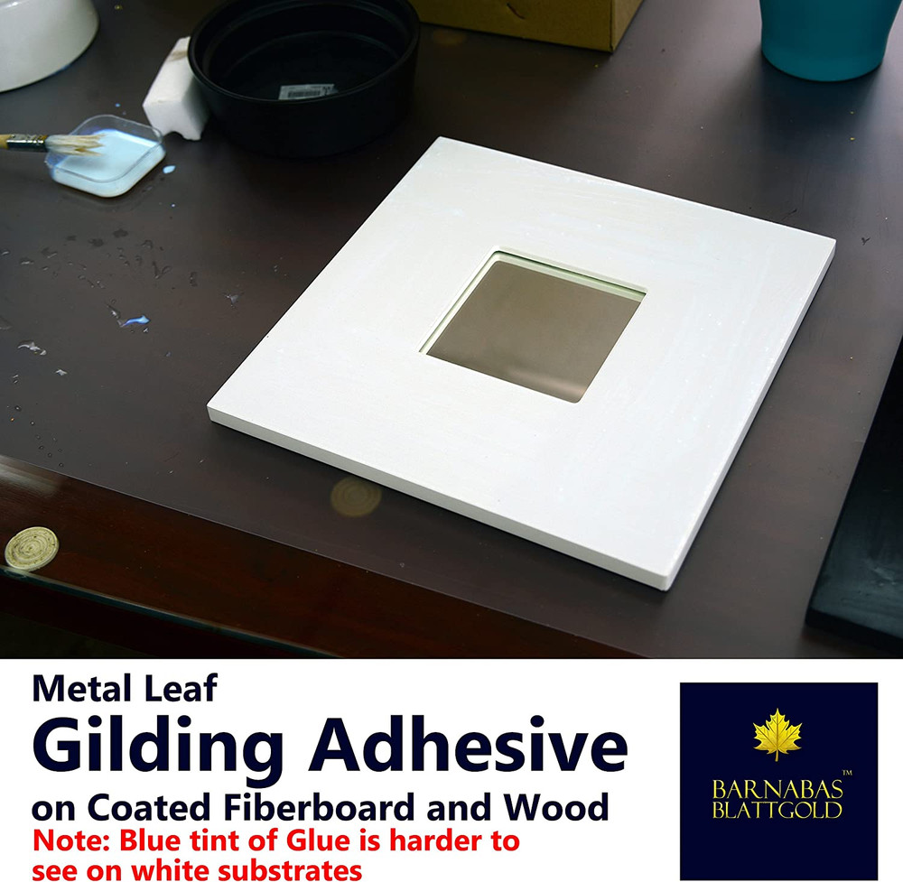Gilding Adhesive Professional Quality, Water Based Gold Leaf Sheets Size 120Ml