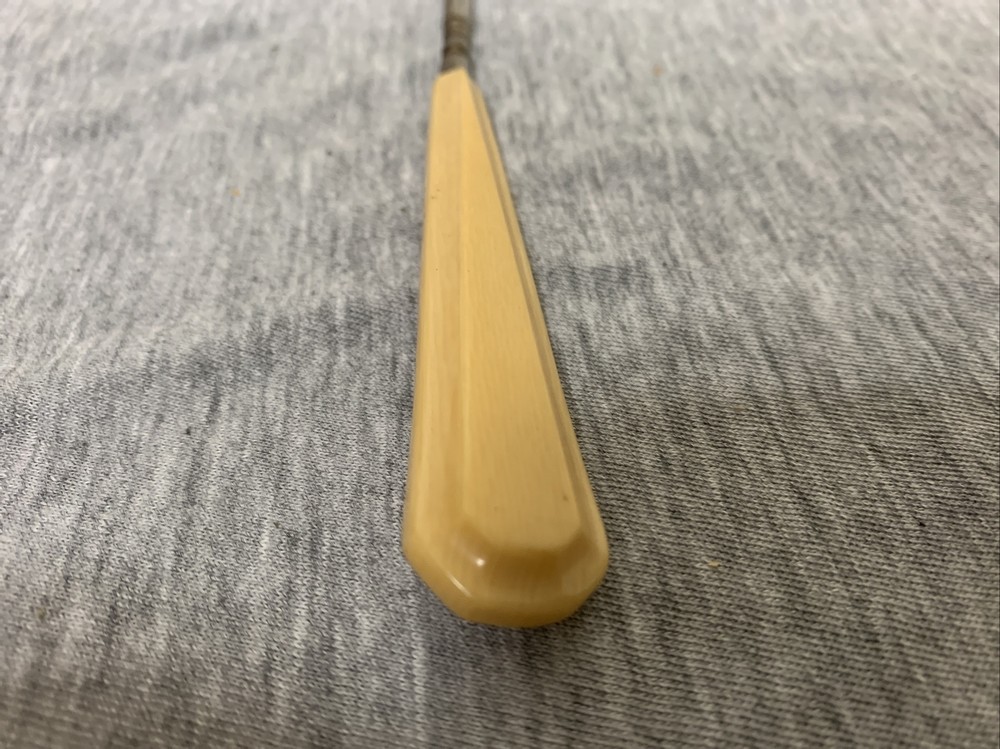 Antique Art Deco Celluloid Button Corset Hook