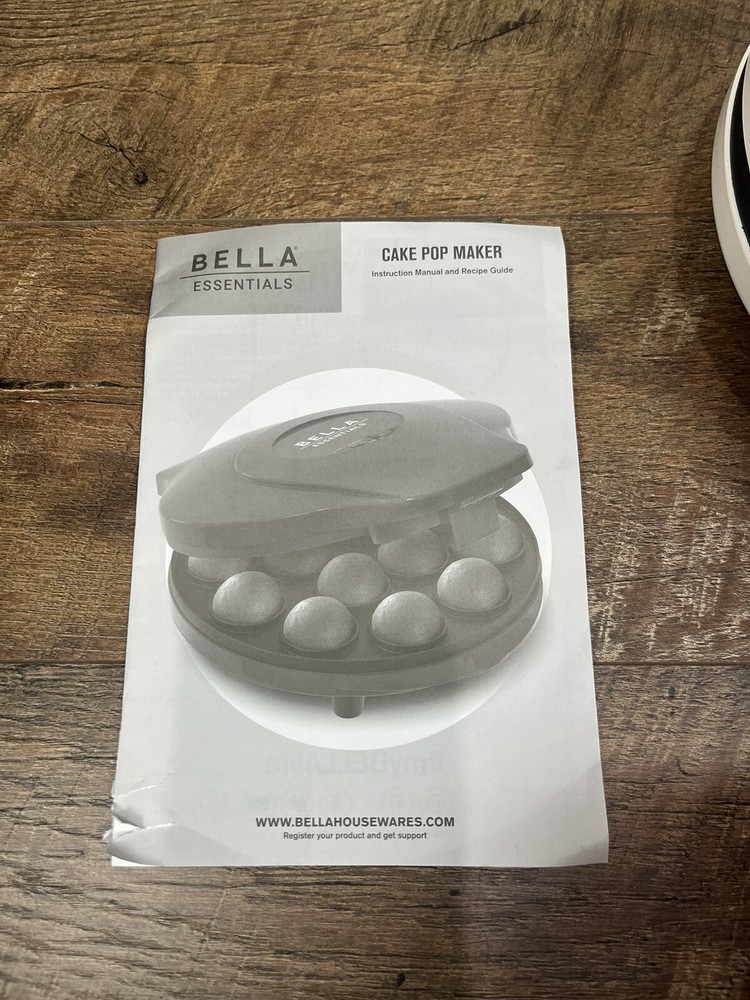 Bell CAKE POP MAKER 17523 White 12 Cake New Without Box