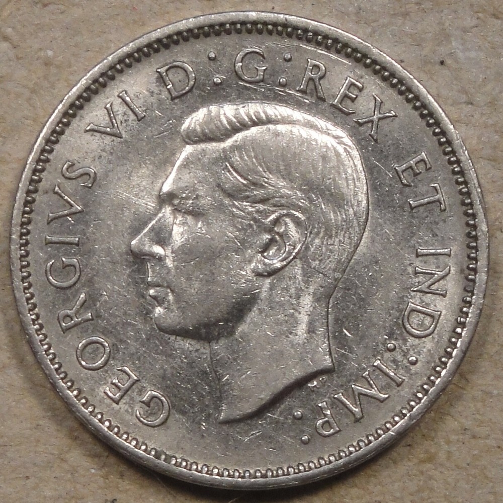 Canada 1941 Five Cents 5c as Pictured