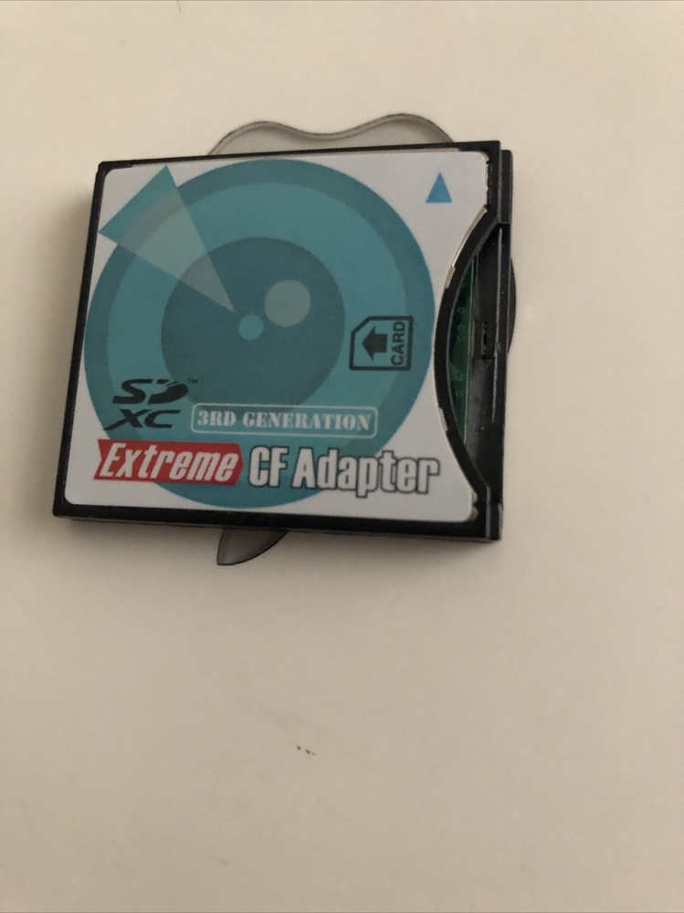 Exetreme Cf Adapter Sd And Xc Card