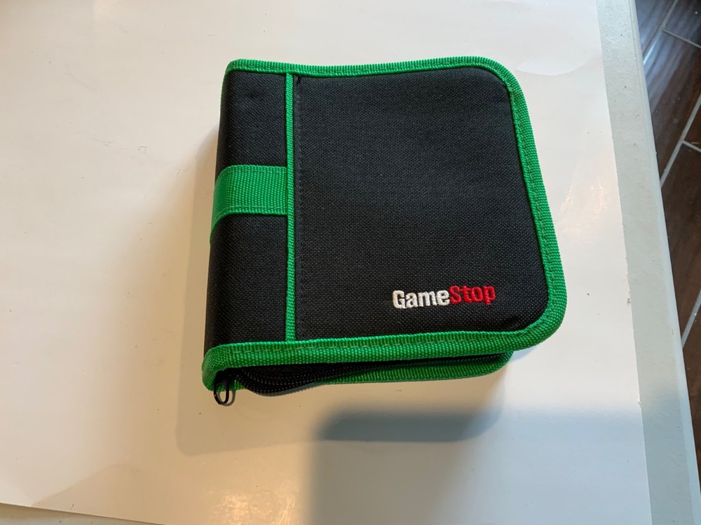 Original CD Wallet Gamestop Embroidered NICE