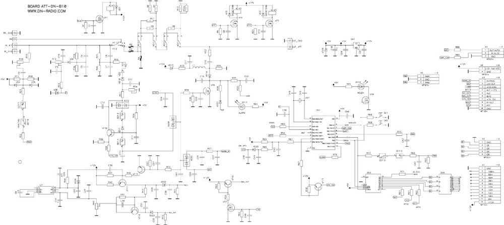 ATT-DN-B10 it band decoder, sequencer, protection amplifier, ATT.