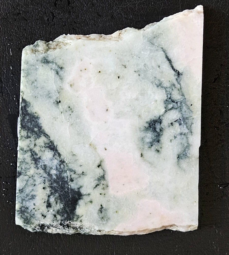 Thulite Lapidary Slab 123 grams