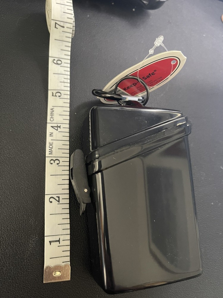 Waterproof Storage Container Lanyard Translucent Durable Plastic