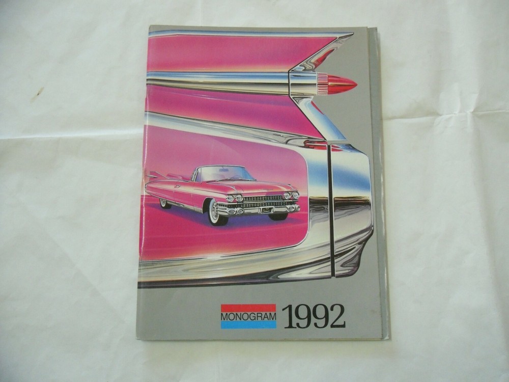 1992 MONOGRAM MODELS CATALOG.