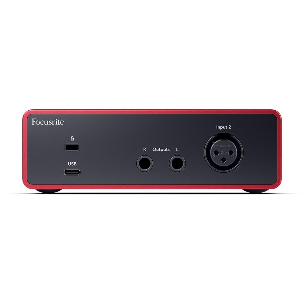 Focusrite Scarlett Solo 4th Gen USB Audio Interface & Software, Bundle with Clos
