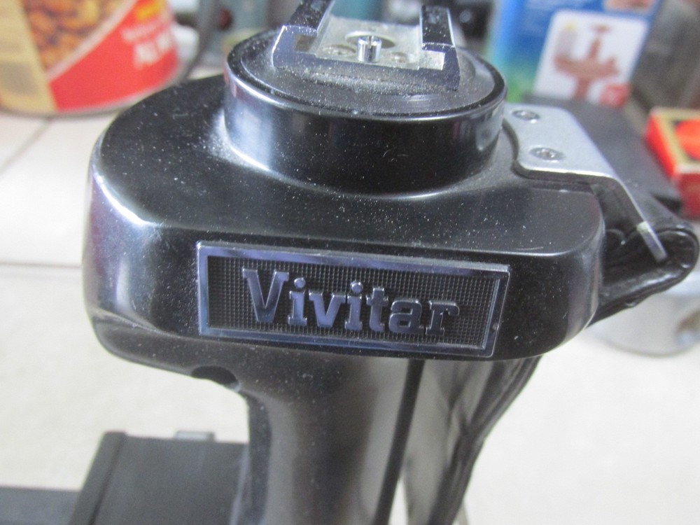 Vivitar PG-1 Left Hand Flash Camera Grip w/ Bracket